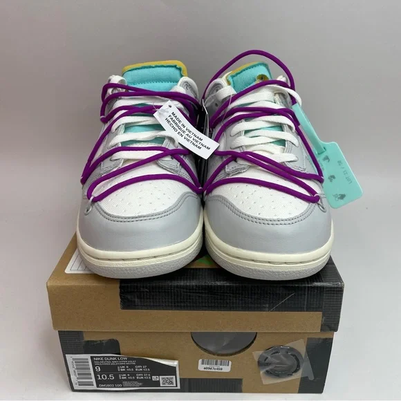 Nike Dunk Low X Off-White “Lot 21” 2023 - Picture 2 of 4